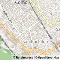 Map Como