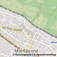 Karte Monfalcone