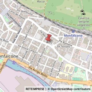 Mappa Via Giacomo Matteotti, 22, 34074 Monfalcone GO, Italia, 34074 Monfalcone, Gorizia (Friuli-Venezia Giulia)