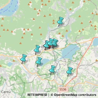 Mappa Via Licinio, 22036 Erba CO, Italia (2.66)
