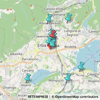 Mappa Via Licinio, 22036 Erba CO, Italia (1.47308)