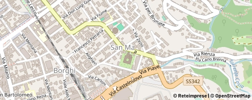Mappa Como