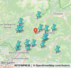 Mappa Via Don Sturzo, 24025 Gazzaniga BG, Italia (7.19)