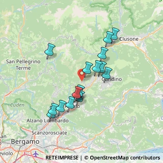 Mappa Via Don Sturzo, 24025 Gazzaniga BG, Italia (6.29375)