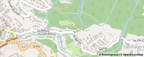 Mappa Como