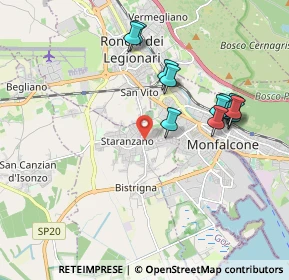 Mappa Piazza Repubblica, 34079 Staranzano GO, Italia (1.87333)