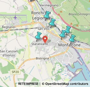 Mappa Piazza Repubblica, 34079 Staranzano GO, Italia (2.9525)