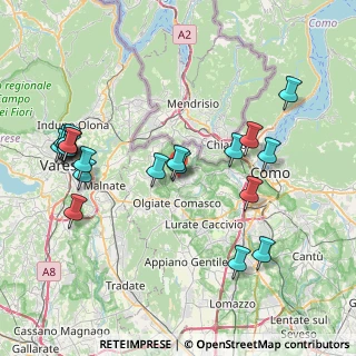 Mappa , 22020 Faloppio CO, Italia (8.7675)