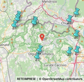 Mappa , 22020 Faloppio CO, Italia (5.09667)
