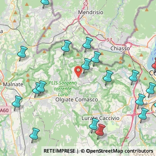 Mappa , 22020 Faloppio CO, Italia (6.1185)
