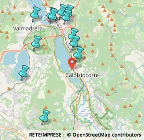 Mappa Via Piave, 23808 Vercurago LC, Italia (4.61833)
