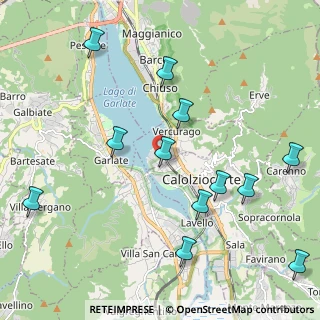 Mappa Via Piave, 23808 Vercurago LC, Italia (2.40667)