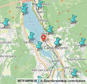 Mappa Via Piave, 23808 Vercurago LC, Italia (2.49077)