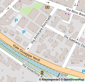 Mappa 34074 Monfalcone GO, Italia (0.09091)