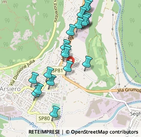 Mappa Via degli Ampon, 36011 Arsiero VI, Italia (0.478)