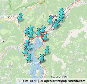 Mappa Viale Valle Camonica, 25055 Pisogne BS, Italia (6.6315)