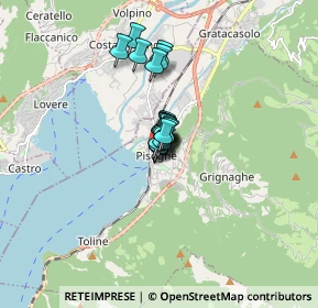 Mappa Viale Valle Camonica, 25055 Pisogne BS, Italia (0.7265)