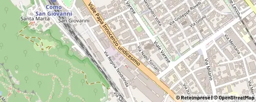 Mappa Como