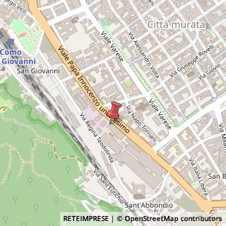 Mappa Via Brusadelli Do, 22100 Como, Como (Lombardia)