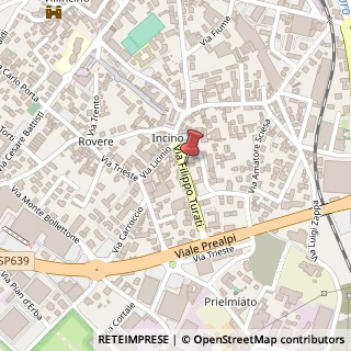 Mappa Via Turati Filippo, 3, 22036 Erba, Como (Lombardia)