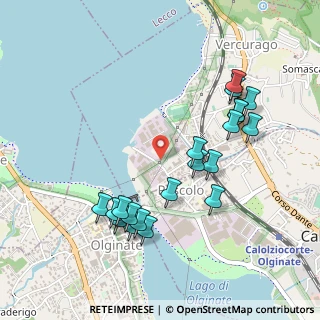 Mappa Via Pirelli, 23808 Vercurago LC, Italia (0.506)