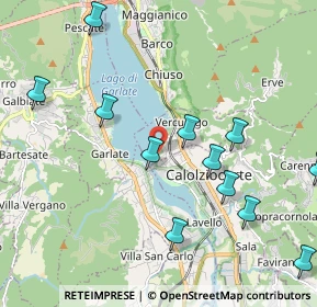 Mappa Via Pirelli, 23808 Vercurago LC, Italia (2.33083)