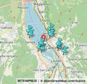 Mappa Via Pirelli, 23808 Vercurago LC, Italia (1.13818)