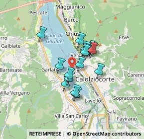 Mappa Via Pirelli, 23808 Vercurago LC, Italia (1.14467)