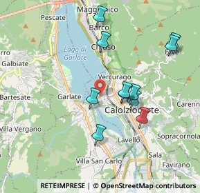 Mappa Via Pirelli, 23808 Vercurago LC, Italia (1.76)