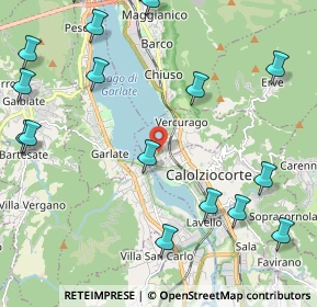 Mappa Via Pirelli, 23808 Vercurago LC, Italia (2.90294)