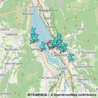 Mappa Via Pirelli, 23808 Vercurago LC, Italia (1.0725)