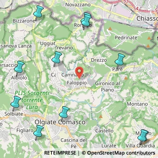 Mappa Via IV Novembre, 22020 Faloppio CO, Italia (3.31909)