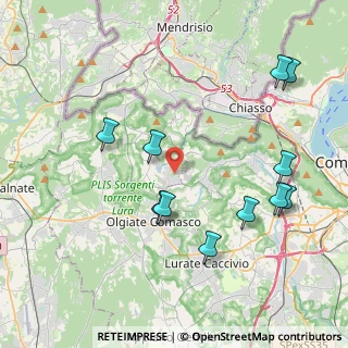 Mappa Via IV Novembre, 22020 Faloppio CO, Italia (4.42455)
