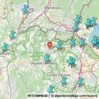Mappa Via IV Novembre, 22020 Faloppio CO, Italia (6.2555)