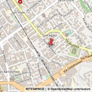 Mappa Via Dante Alighieri, 104, 22100 Como, Como (Lombardia)