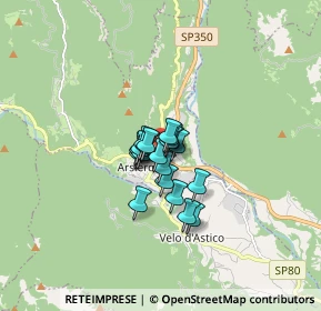 Mappa Via Guglielmo Marconi, 36011 Arsiero VI, Italia (0.787)