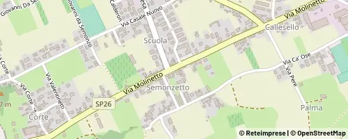 Mappa Borso del Grappa