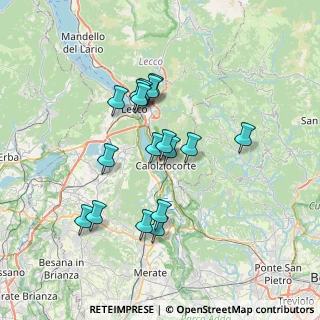 Mappa Calolziocorte - piazza Volontari Sangue, 23801 Calolziocorte LC, Italia (6.1)
