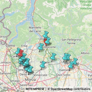 Mappa Calolziocorte - piazza Volontari Sangue, 23801 Calolziocorte LC, Italia (19.487)