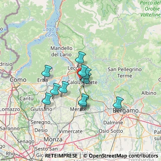 Mappa Calolziocorte - piazza Volontari Sangue, 23801 Calolziocorte LC, Italia (10.57182)