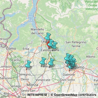 Mappa Calolziocorte - piazza Volontari Sangue, 23801 Calolziocorte LC, Italia (14.12667)