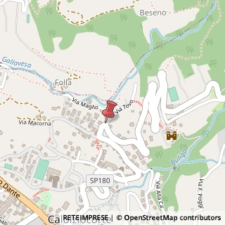 Mappa Via Tovo, 1, 23801 Calolziocorte, Lecco (Lombardia)