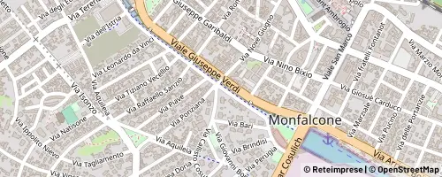 Mappa Monfalcone