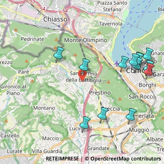 Mappa 22020 San Fermo della Battaglia CO, Italia (2.58154)