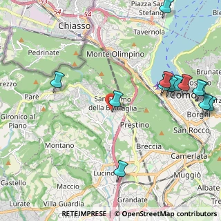 Mappa 22020 San Fermo della Battaglia CO, Italia (2.67385)