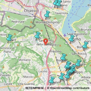 Mappa 22020 San Fermo della Battaglia CO, Italia (3.19)