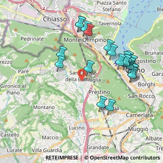 Mappa 22020 San Fermo della Battaglia CO, Italia (2.12)