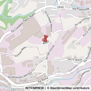 Mappa Via Giuseppe Mazzini, 20, 24026 Cazzano Sant'Andrea, Bergamo (Lombardia)
