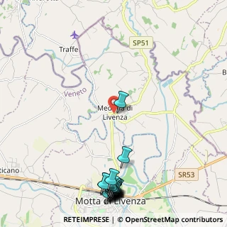 Mappa Via Pordenone, 31040 Meduna di Livenza TV, Italia (3.024)