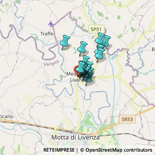 Mappa Via Pordenone, 31040 Meduna di Livenza TV, Italia (0.672)